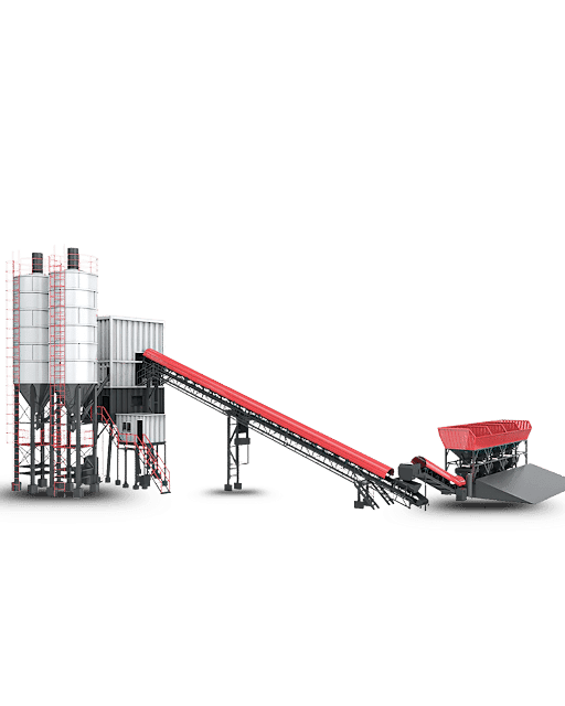 Compact Concrete Batching Plant
