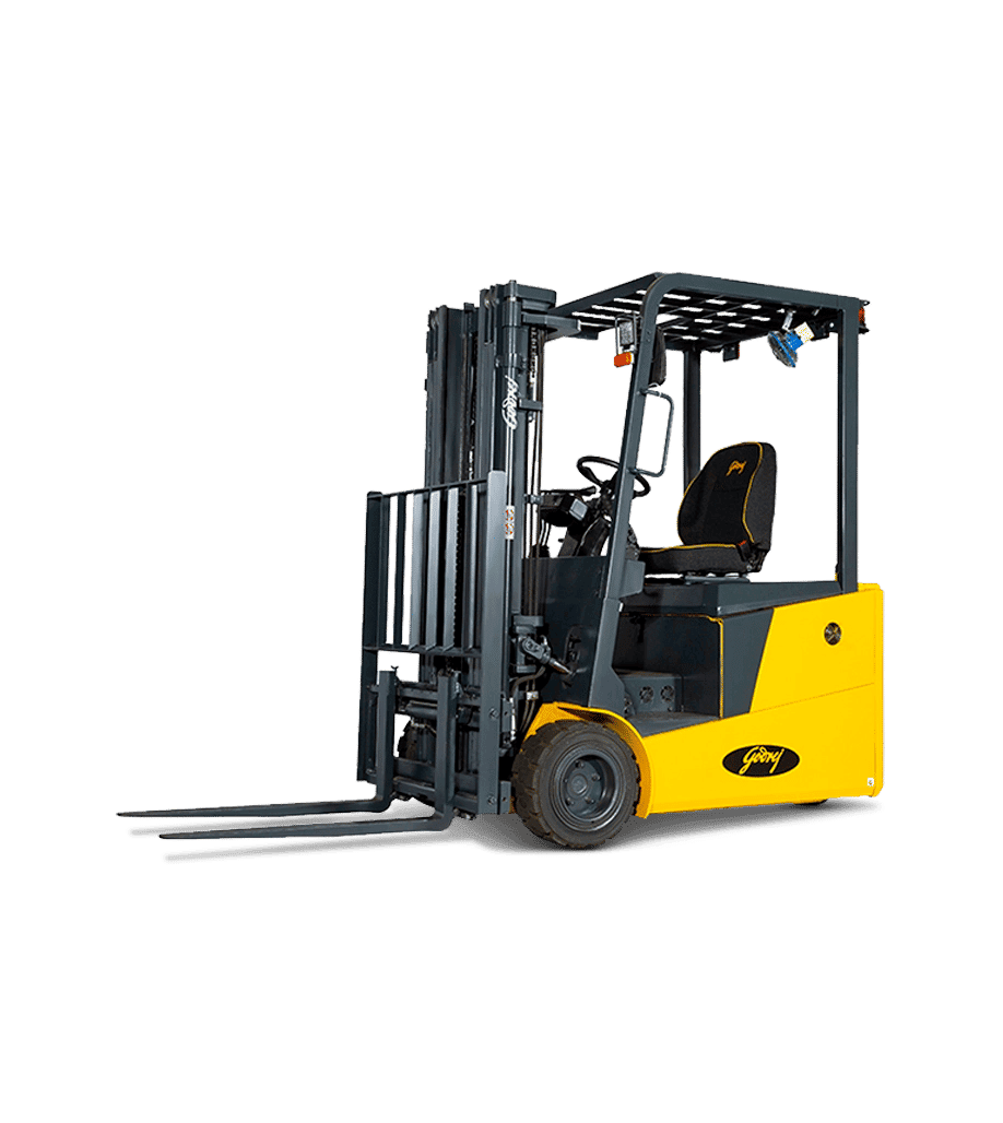 Godrej BRAVO 3 Wheel Electric Forklift 1.6 tonne