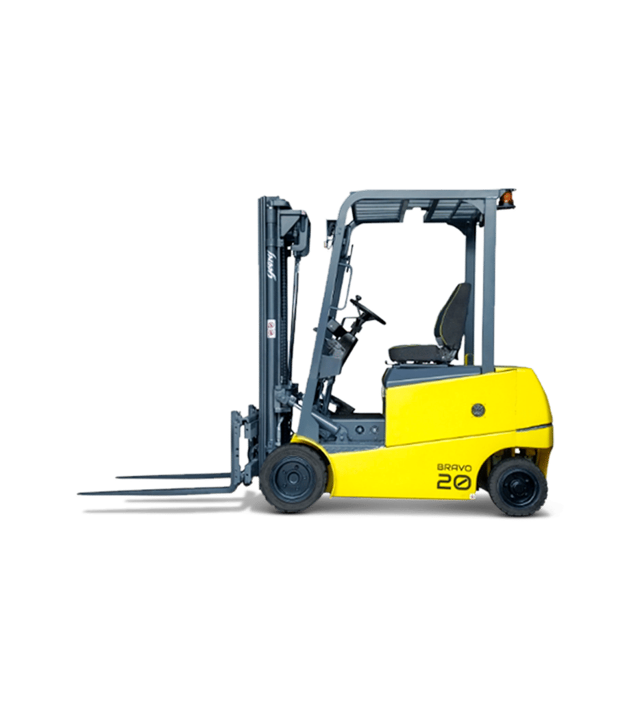 Godrej BRAVO 4 Wheel Electric Forklift 3.0 tonne - Image 1