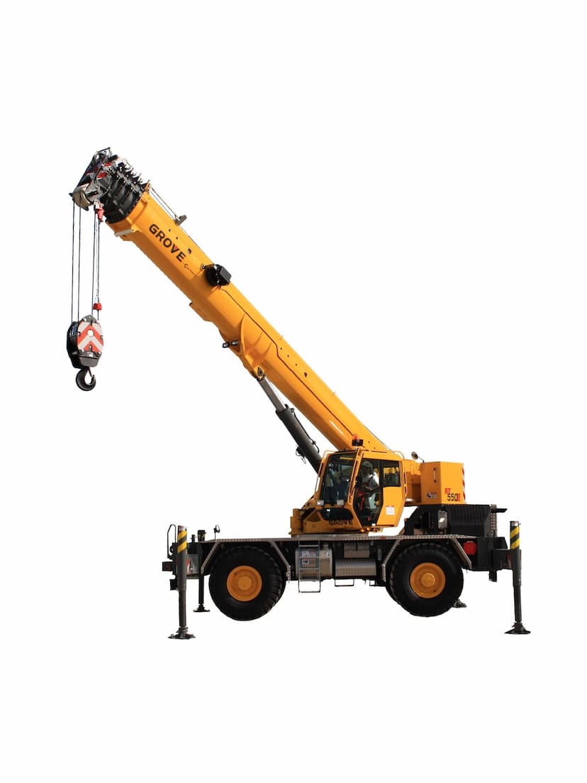 TIL RT 550E Rough Terrain Cranes