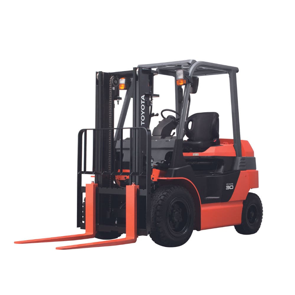 Toyota 8 series 4 Wheel CB 3.0t Electric Forklift-High capacity battery - Image 1