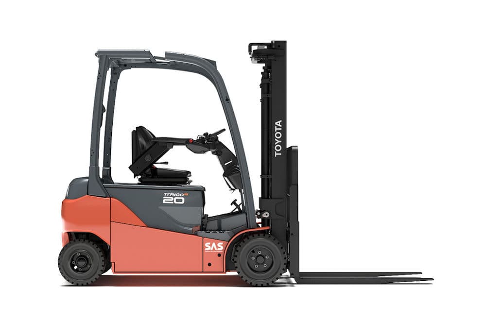 Toyota Traigo 48, 4 Wheel 2.0t Electric Forklift - Image 1