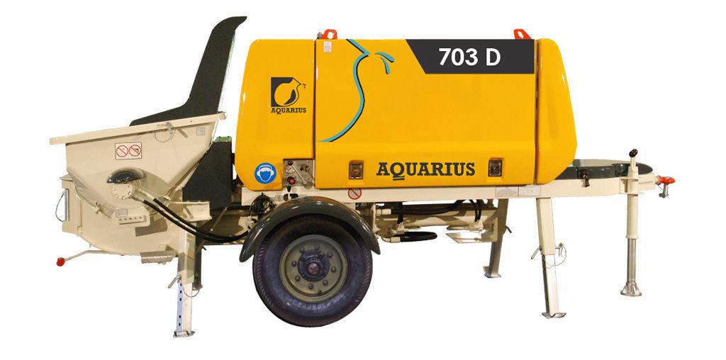Aquarius 703 D Stationary Concrete Pump