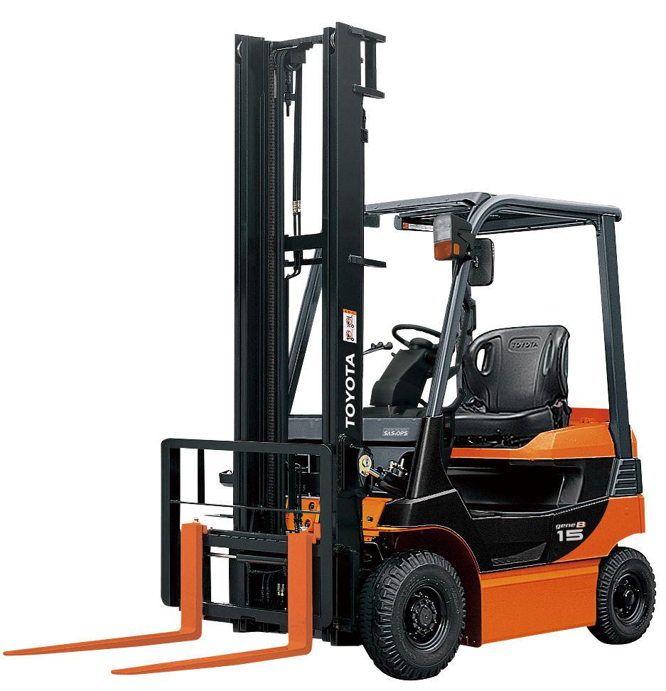 Toyota 8 series 4 Wheel CB 1.5t Electric Forklift 1