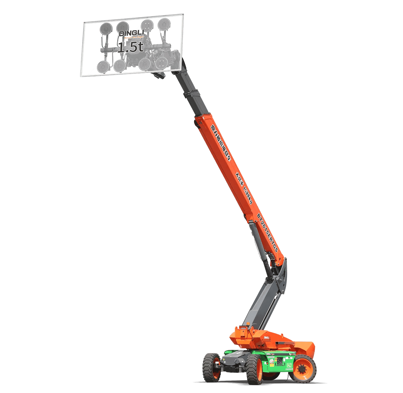 Dingli BT2615ERTGS – Glass Attachment Boom Lift