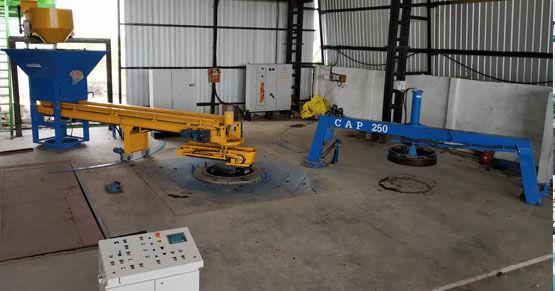 Apollo CAP 250 Concrete Pipe Making Machine