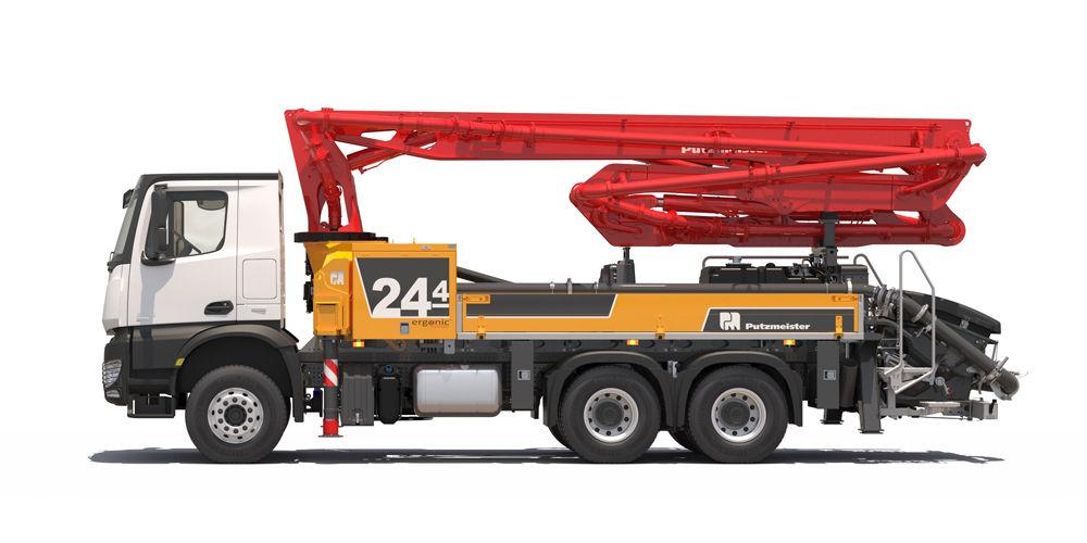 Putzmeister M24-4 Truck-Mounted Concrete Pump