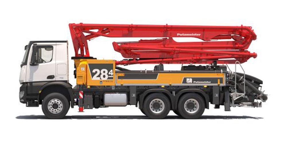 Putzmeister M28-4 Truck-Mounted Concrete Pump