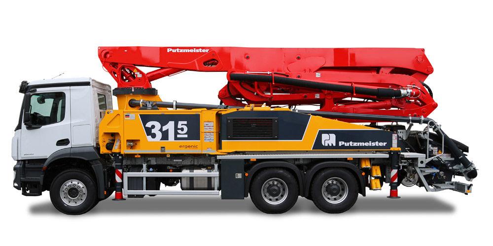 Putzmeister M31-5 Truck-Mounted Concrete Pump