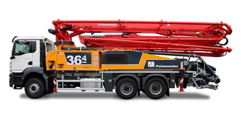 Putzmeister M36-4 Truck-Mounted Concrete Pump