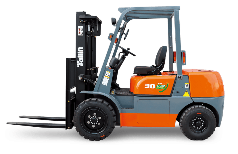 Toyota Tailift 4 Wheel Electric CB 3.0t Forklift with Li-Ion Battery