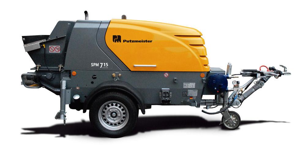 Putzmeister SPM 715 Synchro Shotcrete Machine