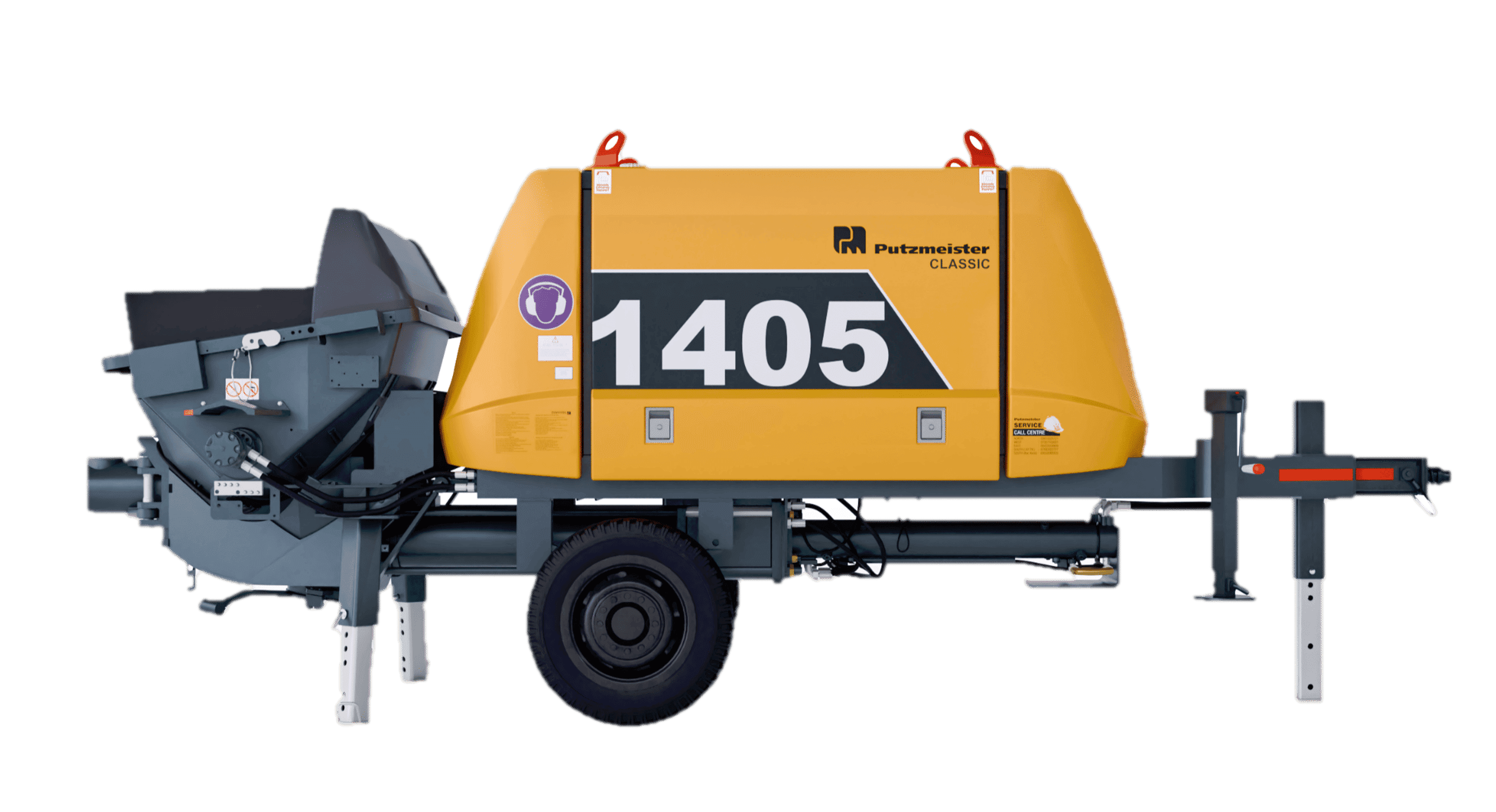 Putzmeister BSA 1405 D Stationary Concrete Pump