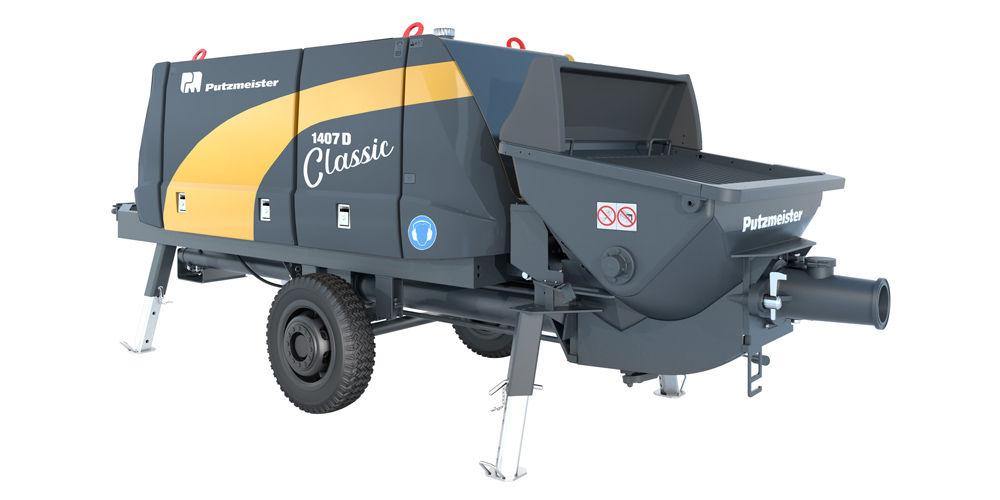 Putzmeister BSA 1407 D Stationary Concrete Pump