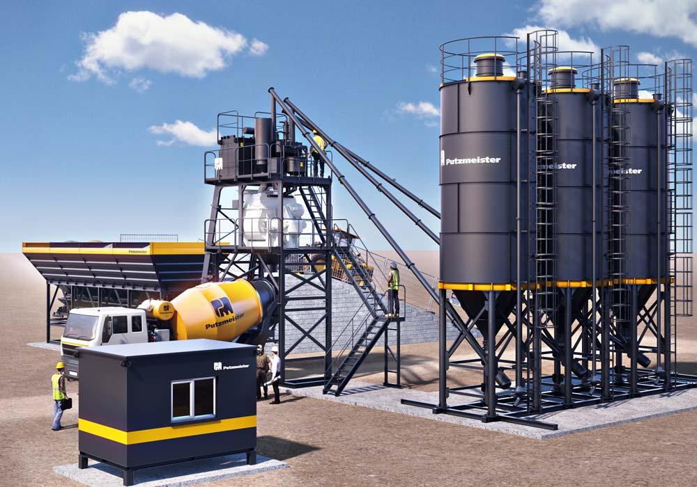 Putzmeister MT 1.0 Batching plant