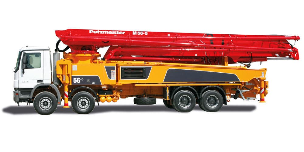 Putzmeister M56-5 Truck-Mounted Concrete Pump - Image 1