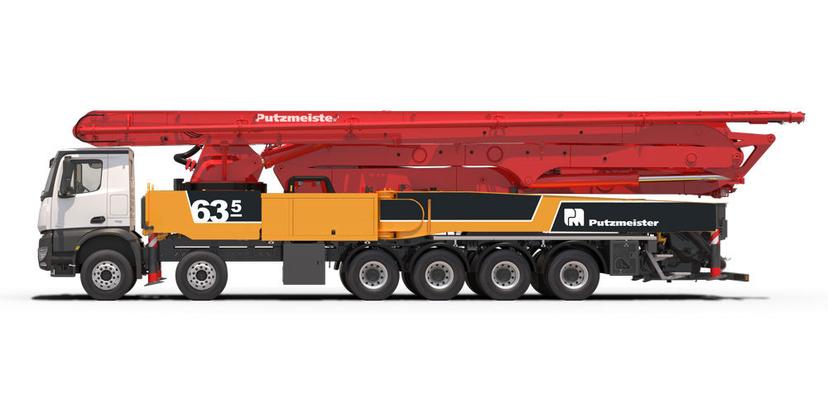 Putzmeister M63-5 Truck-Mounted Concrete Pump