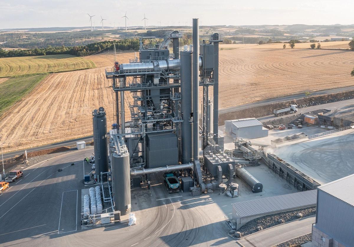 Ammann ABP HRT Batch Asphalt-Mixing Plant
