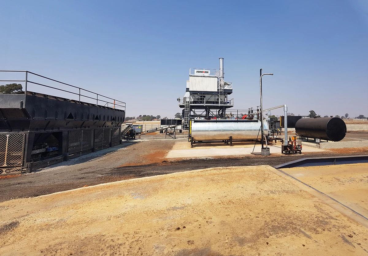 Continuous Asphalt Mixing Plant