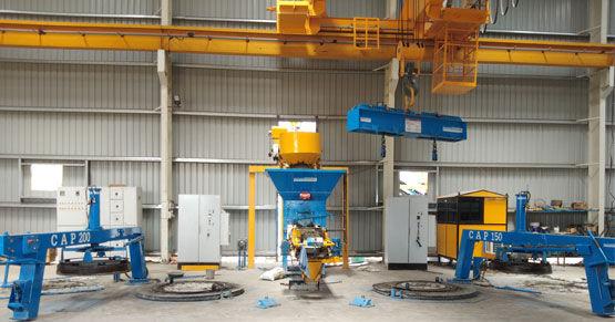 Apollo CAP150 Concrete Pipe Making Machine