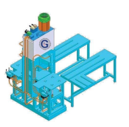 Gaurav GMT 10 High Pressure Paver Block Macking Machine