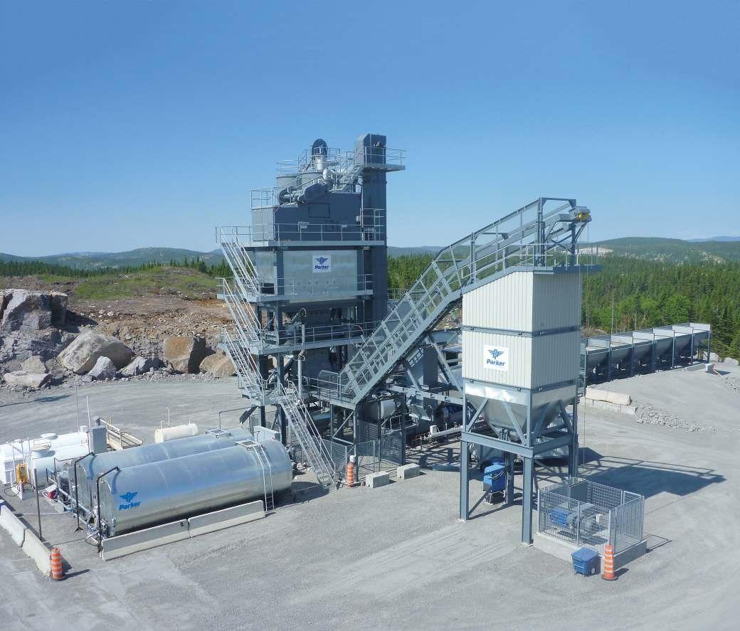 Parker StarMix 100 Asphalt Batching Plant