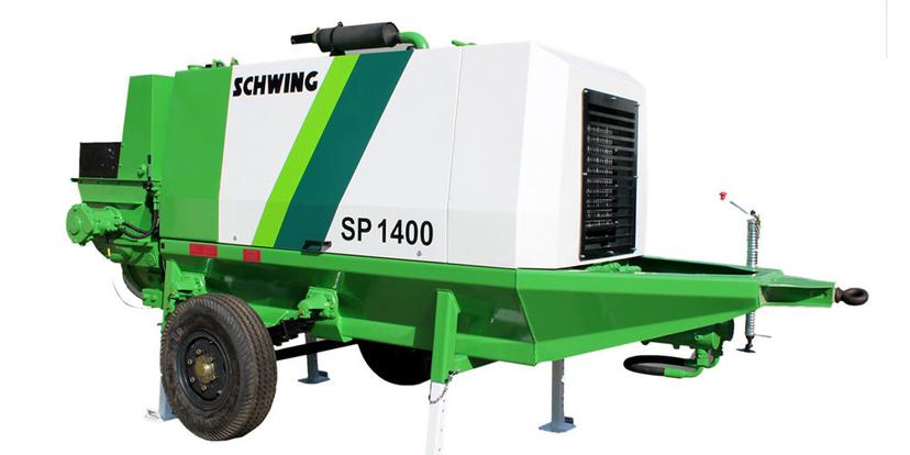 Schwing SP 1400 Stationary Concrete Pump