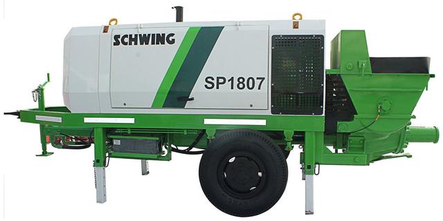 Schwing SP 1807 Stationary Concrete Pump