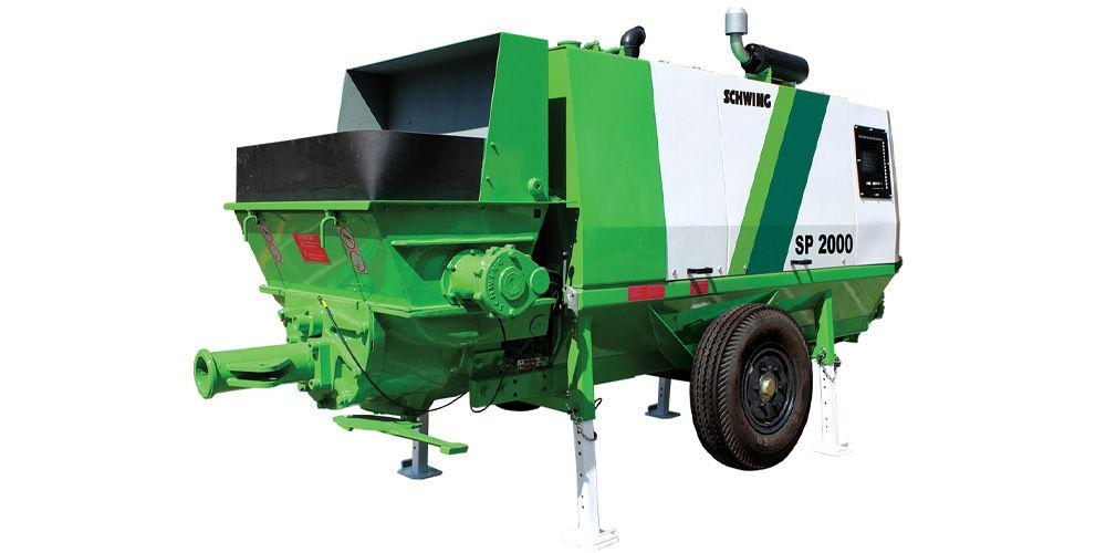 Schwing SP 2000 Stationary Concrete Pump