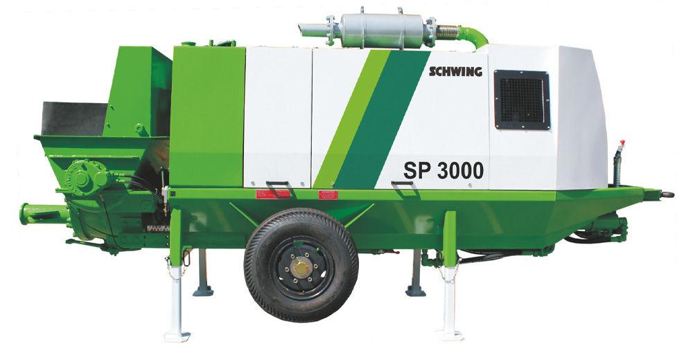 Schwing SP 3000 Stationary Concrete Pump