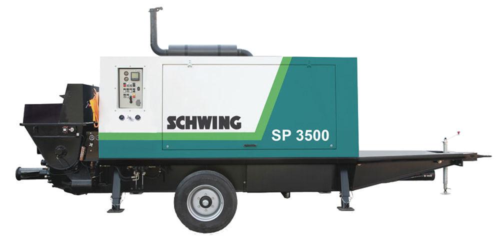 Schwing SP 3500 Stationary Concrete Pump