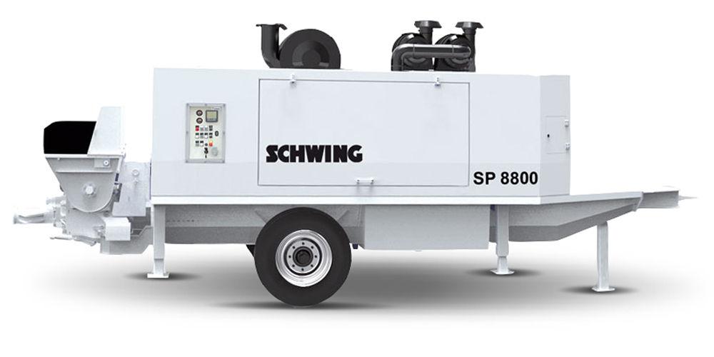 Schwing SP 8800 Stationary Concrete Pump
