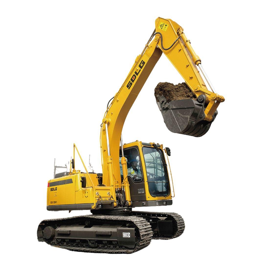 SDLG E6135FI Hydraulic Excavator - Image 1