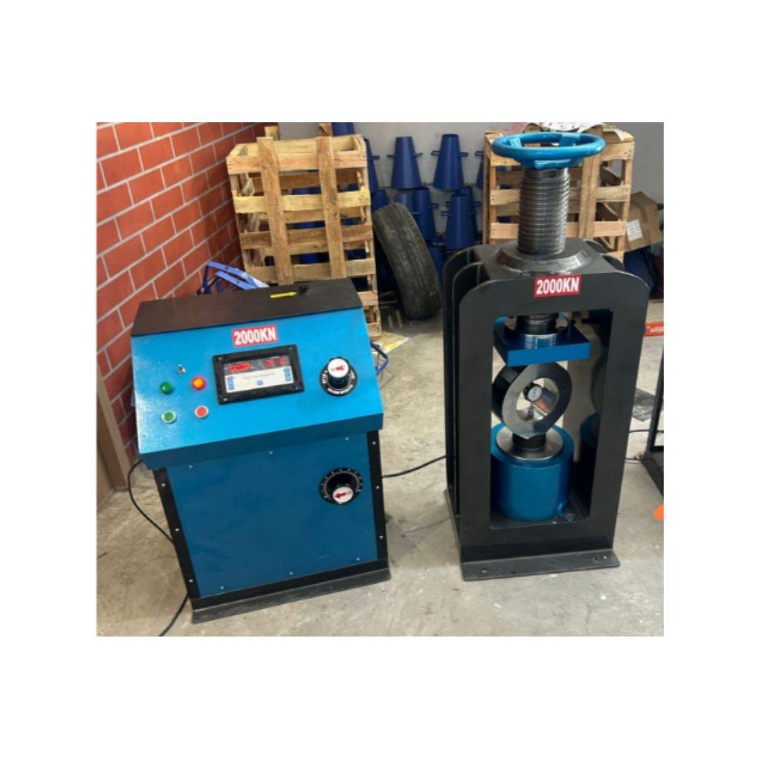 S.M Machinery 2000KN Digital Cube Testing Machine