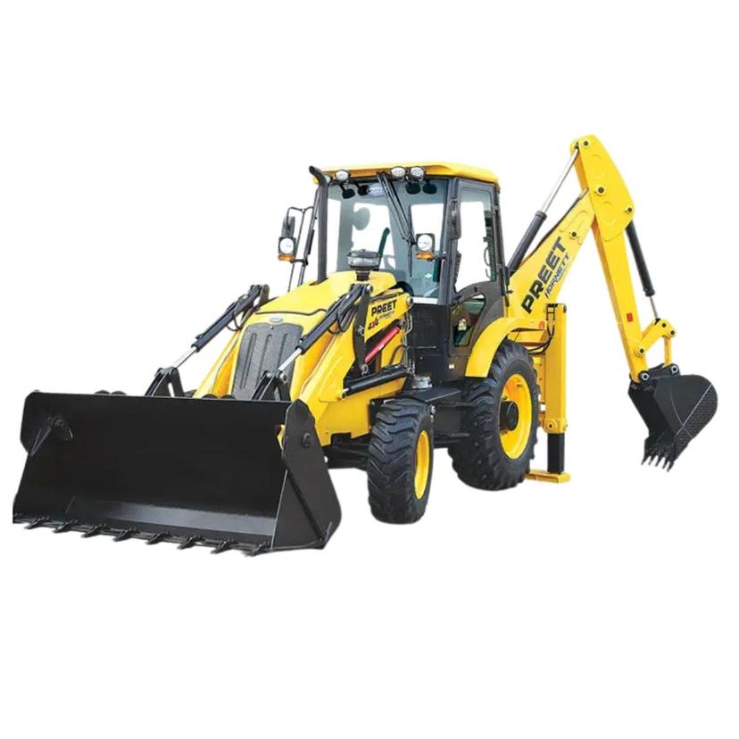 Preet 4R1040Ta2 Backhoe Loader
