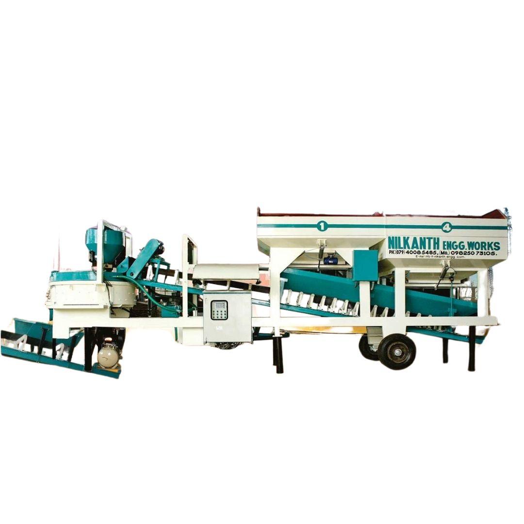 Nilkanth NE-60 MP Mobile Concrete Batching Plant
