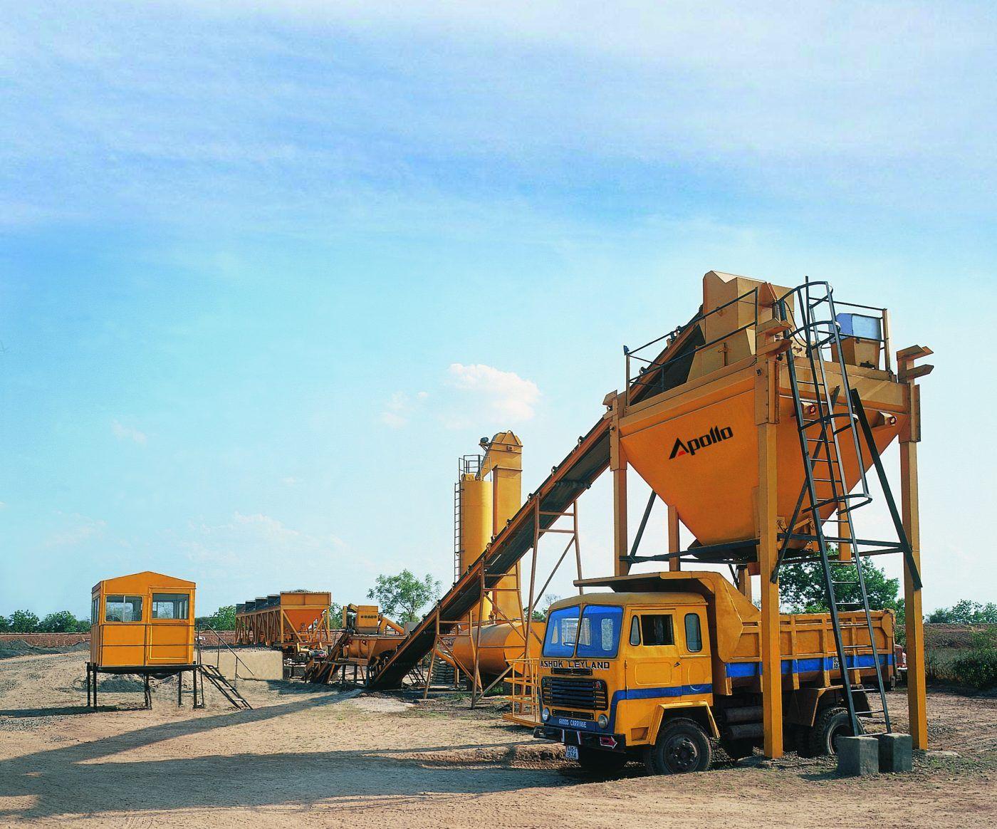 Apollo WetMix 100–250 Asphalt-Mixing Plant