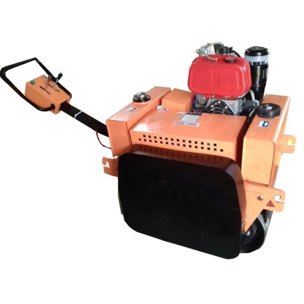 R.A FYL-YH-600 Walk Behind Double Drum Vibration Roller