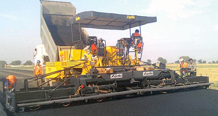Apollo AP 1000 Track Mounted Paver