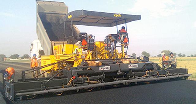 Apollo AP 1000 Track Mounted Paver