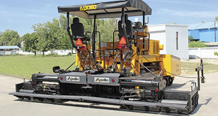 Apollo AP 600 Wheeled Paver