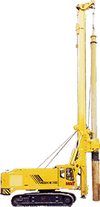 Mait India HR 180 THD Rotary Drilling Piling Rig