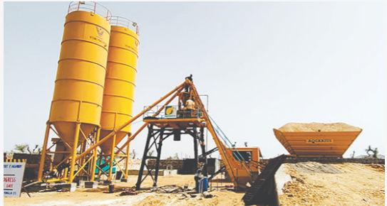 Aquarius MP 40 Mobile Batching Plant