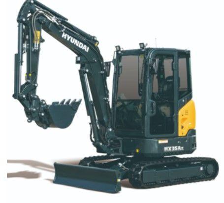 Hyundai HX35AZ Mini Excavator 1
