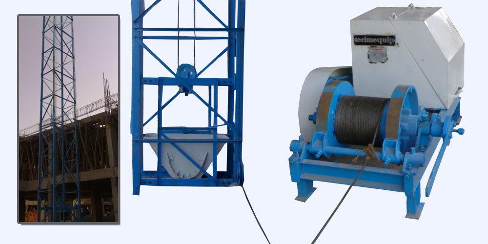 Tecimequip Engineering Construction Material Lift