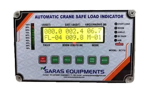 Saras Crane Safe Load Indicator Tower Crane