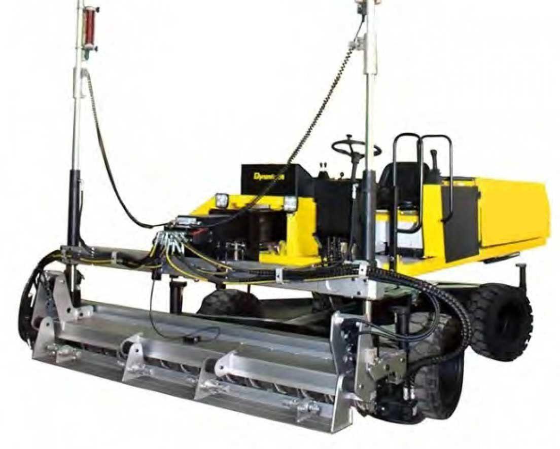 Reliflex RLS500 Laser Guided Screeding Machine 1