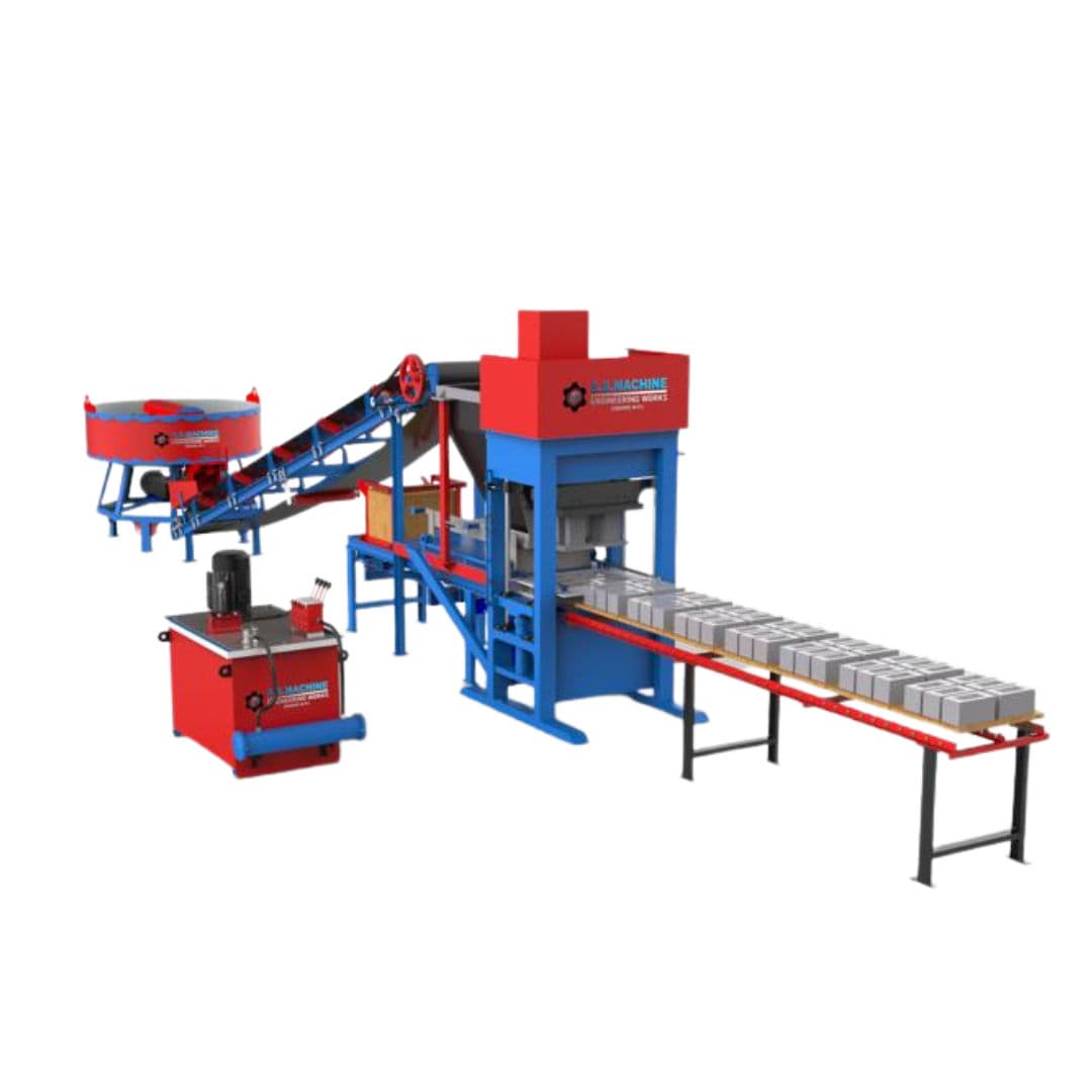 Fly Ash Brick Making Machine Image