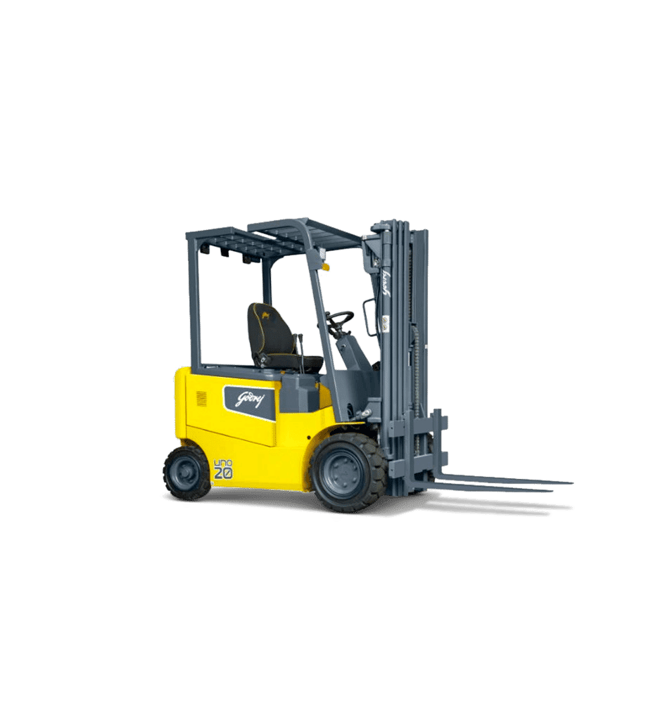 Godrej UNO 4 Wheel Electric Forklift 3.0 tonne 1