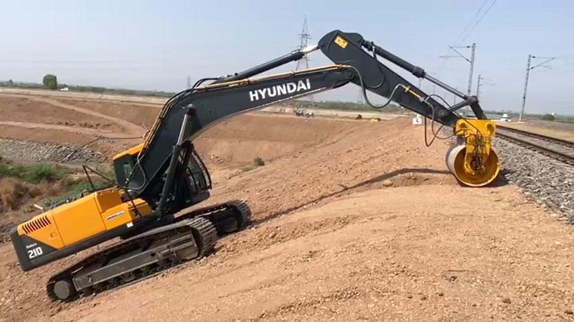 ESDA-600 Slope Compactor Roller